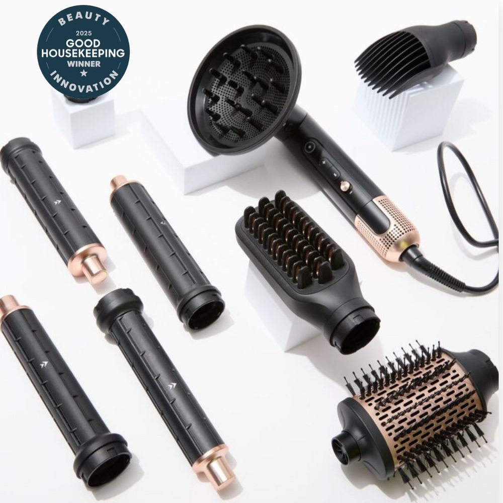 Rose Gold Hair Styling Set